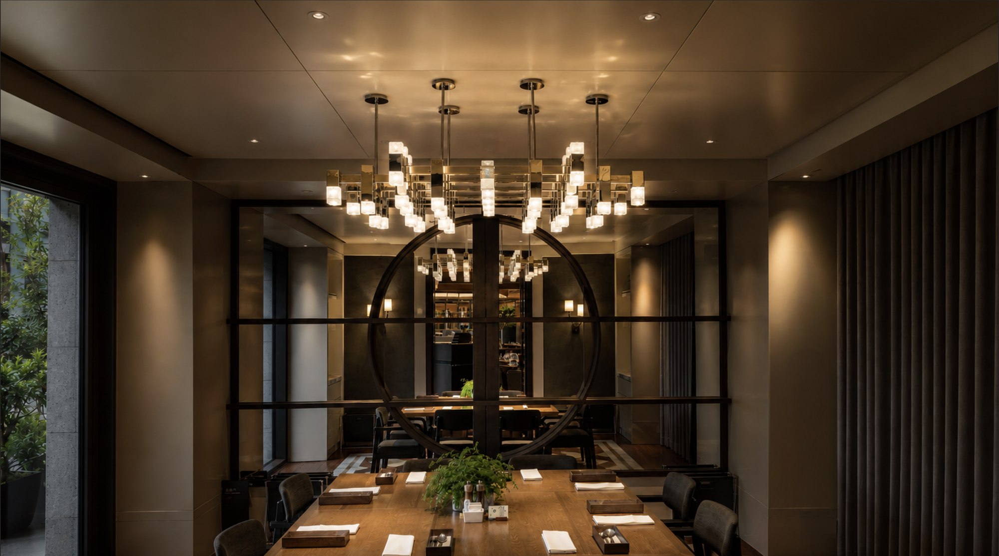 BAR Studio scale study of bespoke sculptural lighting for The Terrace, Grand Hyatt Seoul, by Alex Earl